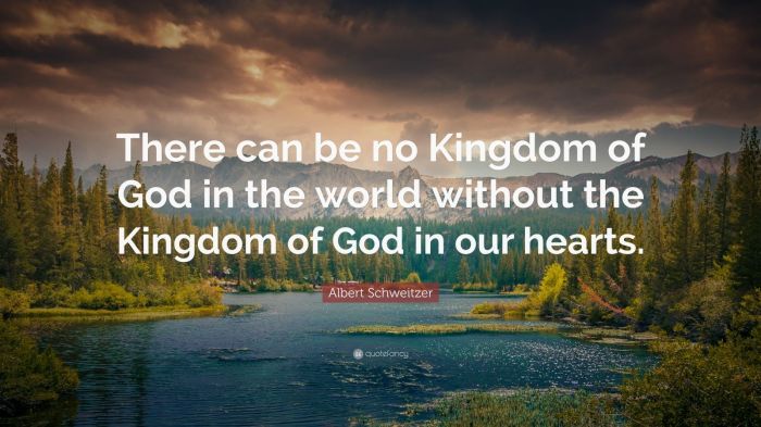 Quotes on the kingdom of god