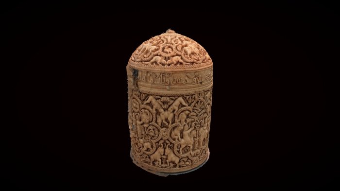 Pyxis of al-mughira ap art history