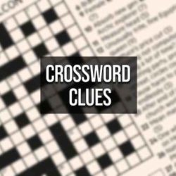 Behind at sea crossword clue