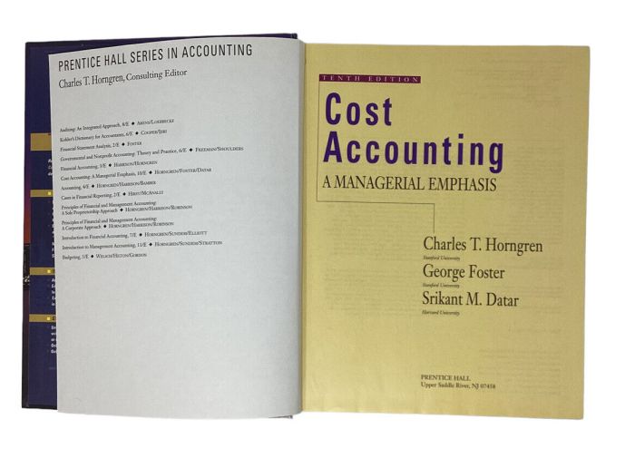 Horngren's financial & managerial accounting 8th edition